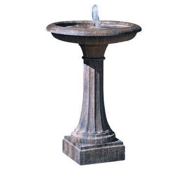 Longmeadow Outdoor Birdbath Water Fountain Fountain Campania International